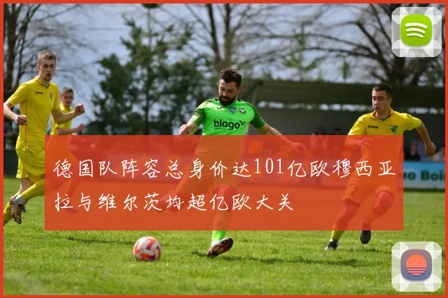 德国队阵容总身价达101亿欧穆西亚拉与维尔茨均超亿欧大关