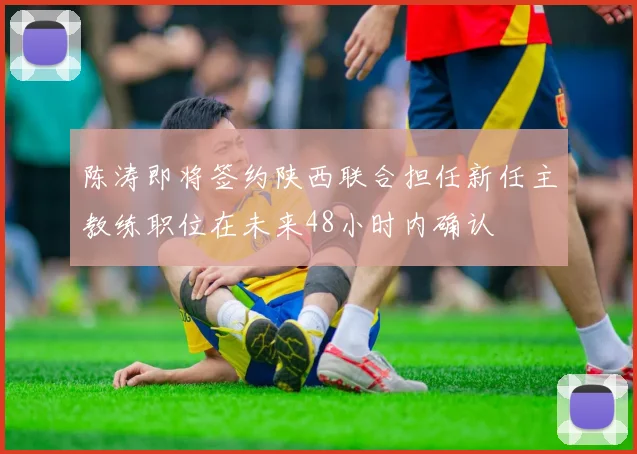 陈涛即将签约陕西联合担任新任主教练职位在未来48小时内确认