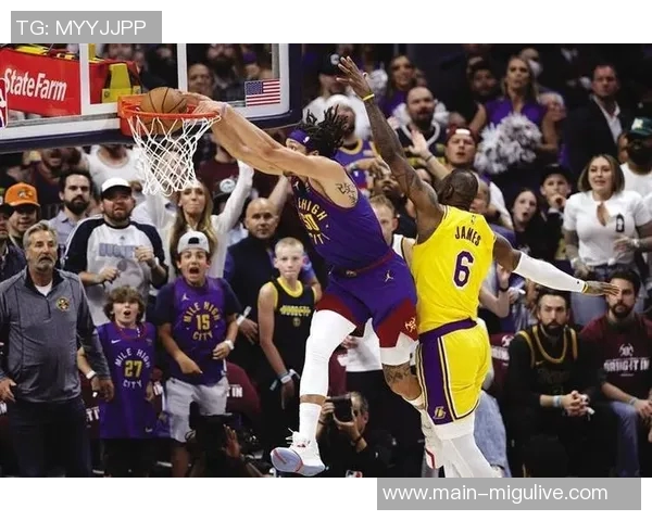 约基奇赞助戈登360度空接扣篮称其让传球显得更精彩