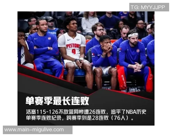 活塞队史诗级反弹仅需一胜即可追平28连败赛季胜场纪录 活塞队史诗级反弹仅需一胜即可追平28连败赛季胜场纪录